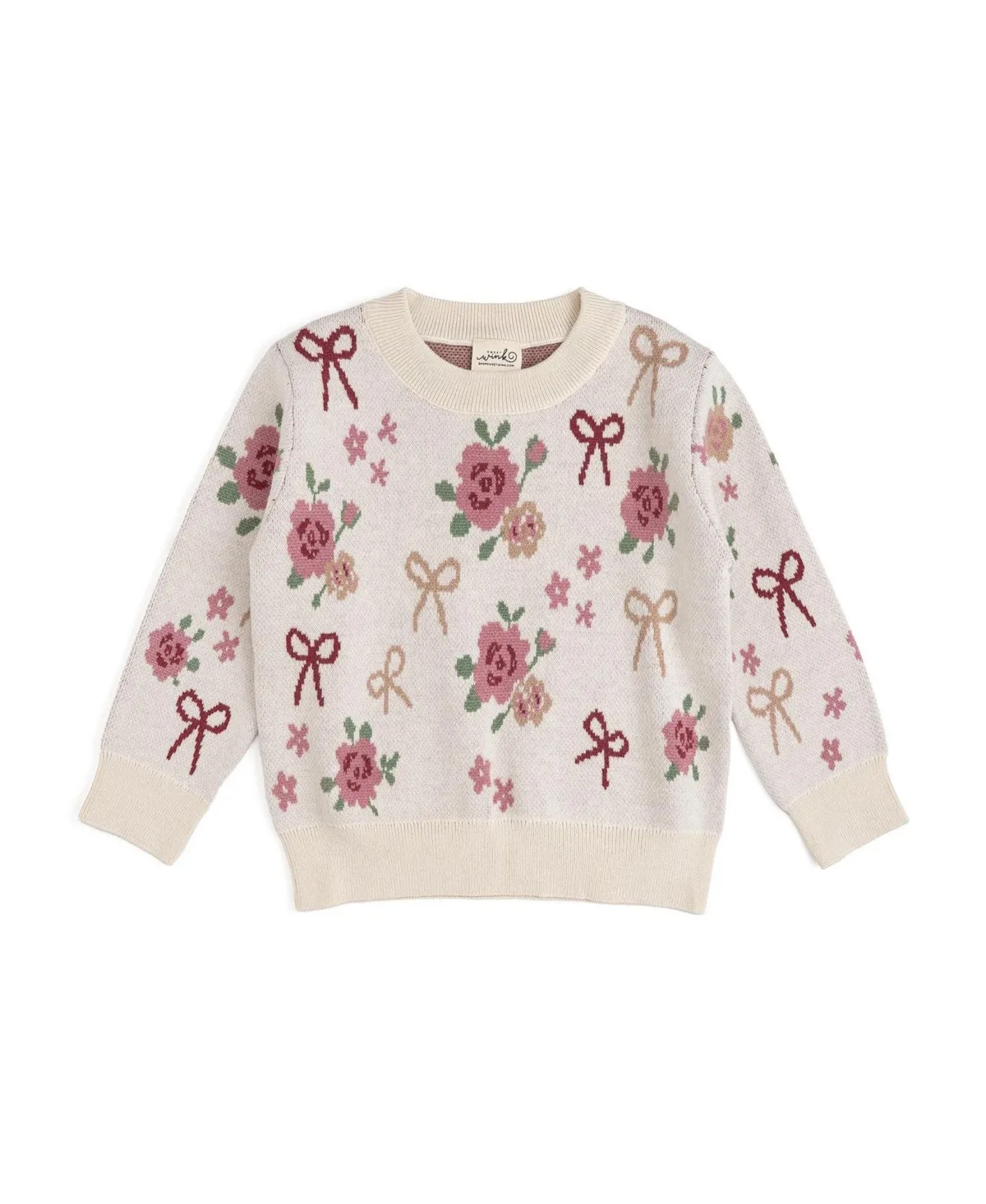 Coquette Rose Sweater by Sweet Wink