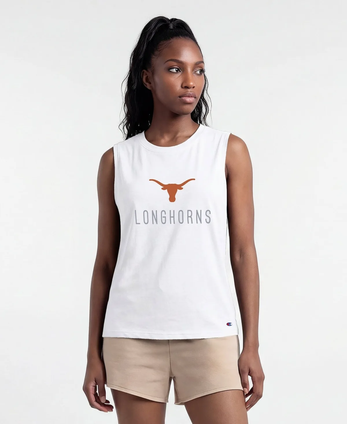 Texas Longhorns Crewneck Tank Top