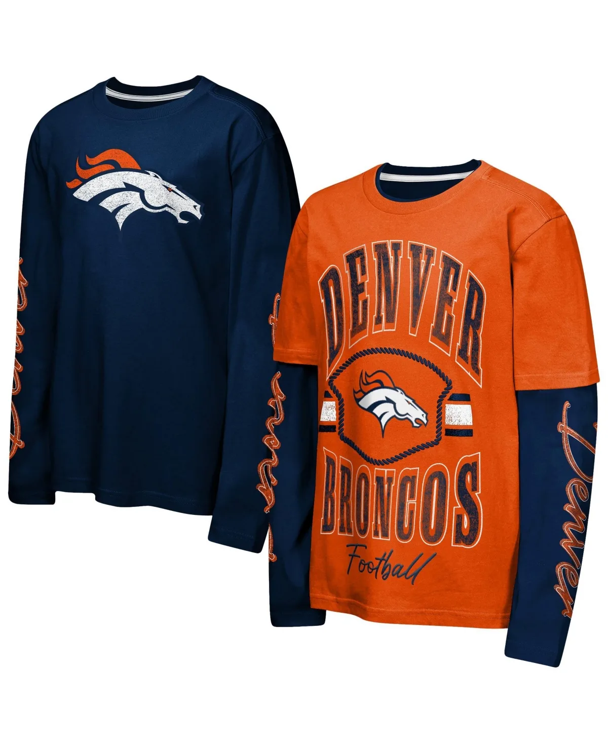 Denver Broncos Motion Combo Set T-Shirts by Outerstuff
