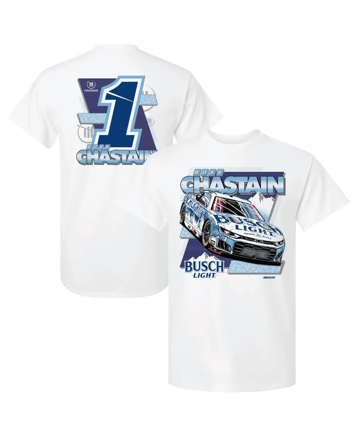 Ross Chastain 2026 Busch Light T-Shirt by Trackhouse Racing Team Collection