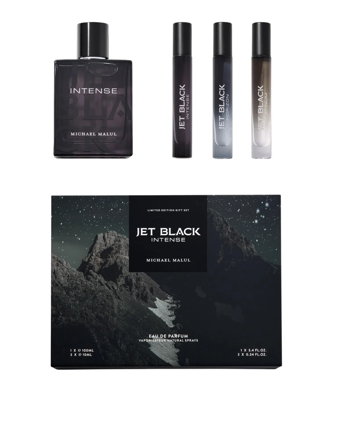Jet Intense Eau De Parfum Gift Set by Michael Malul