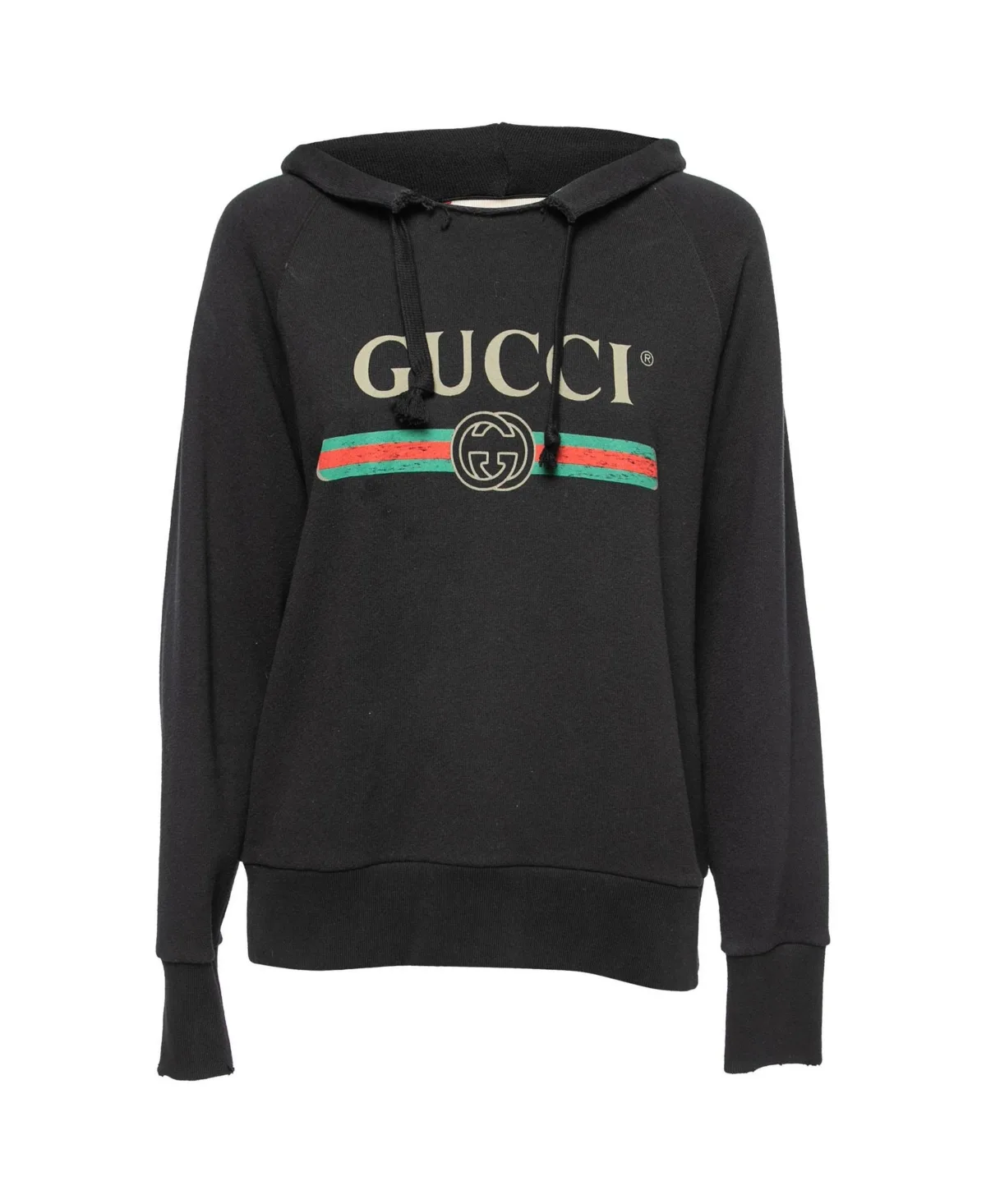 Pre-Owned Gucci Vintage Logo Cotton Hoodie by Gucci