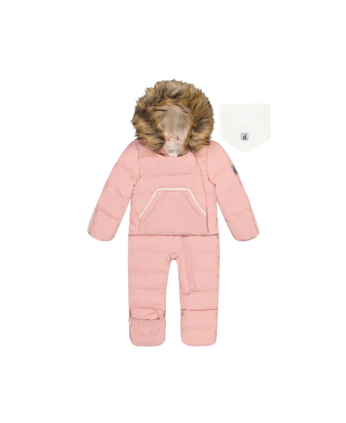 Snug One Piece Snowsuit Adapted for Car Seats by Deux Par Deux