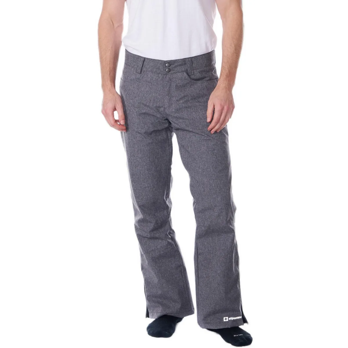 Waterproof Ski Snowboarding Pants Insulated Winter Snow Pants by Alpine Swiss