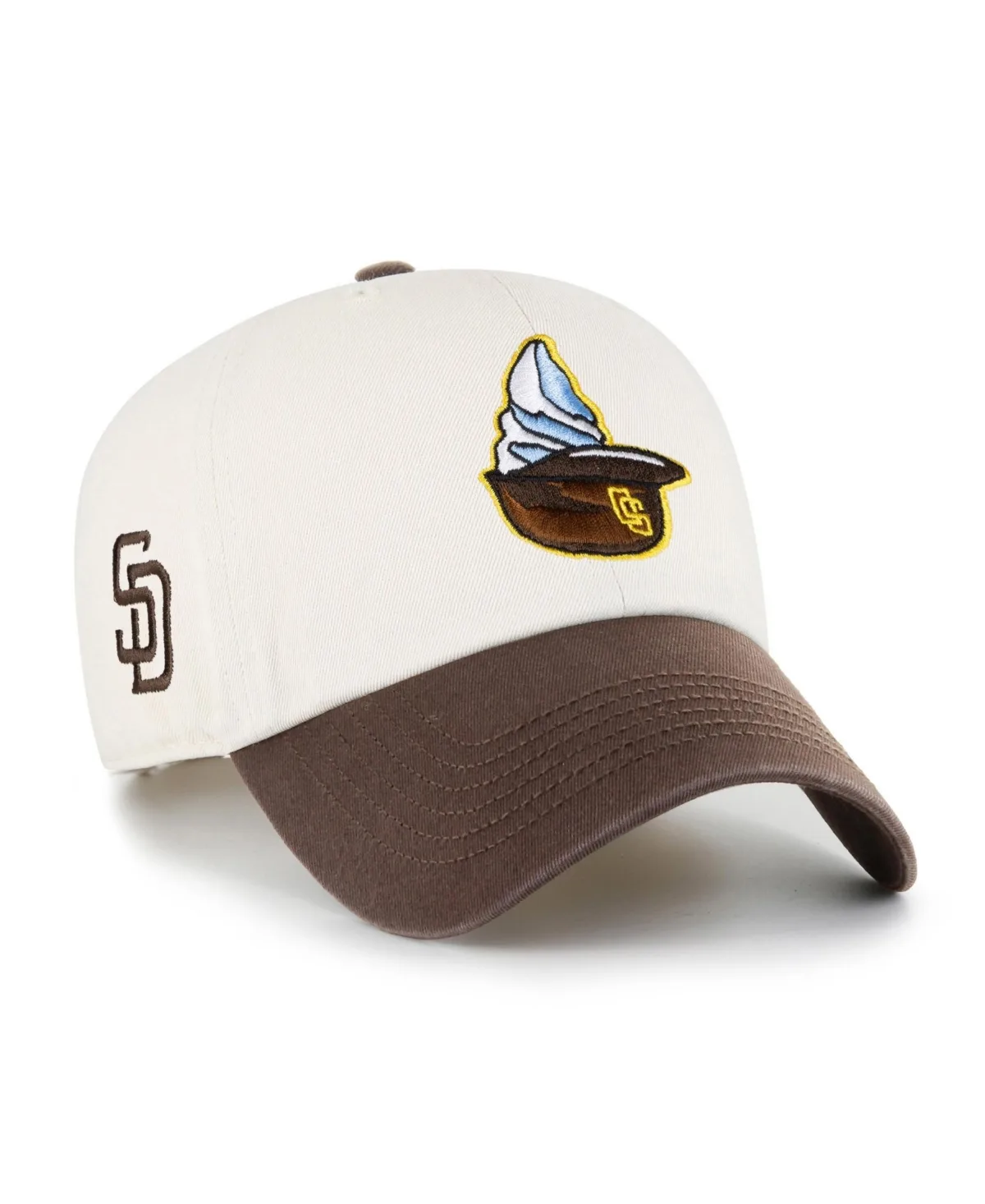 San Diego Padres Ice Cream Helmet Clean Up Baseball Cap by 47 Brand