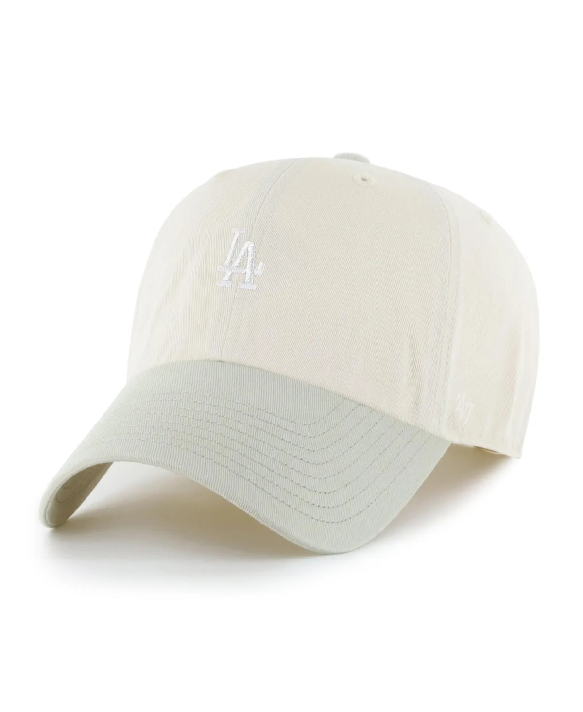 Los Angeles Dodgers Adjustable Curved-Bill Clean Up Baseball Cap by 47 Brand