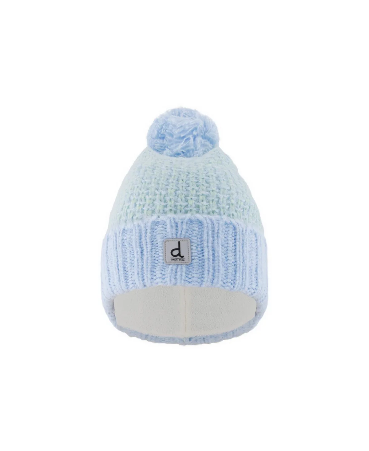 Cable-Knit Pompom Beanie by Deux Par Deux