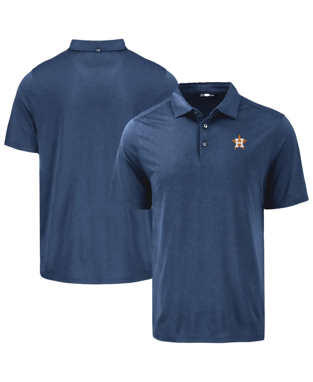 Houston Astros Coastline Epic Comfort Eco Polo Shirt by Cutter & Buck