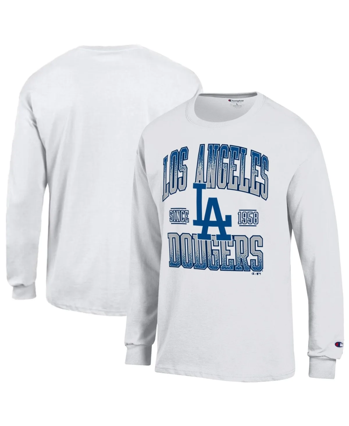 Los Angeles Dodgers Jersey Long-Sleeve T-Shirt by Champion