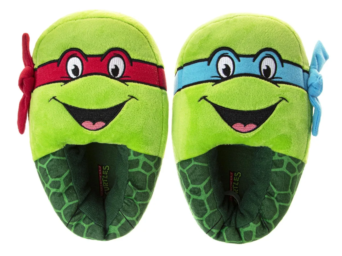 Teenage Mutant Ninja Turtles Slippers Soft, Cozy, and Fun SlipOns by Nickelodeon