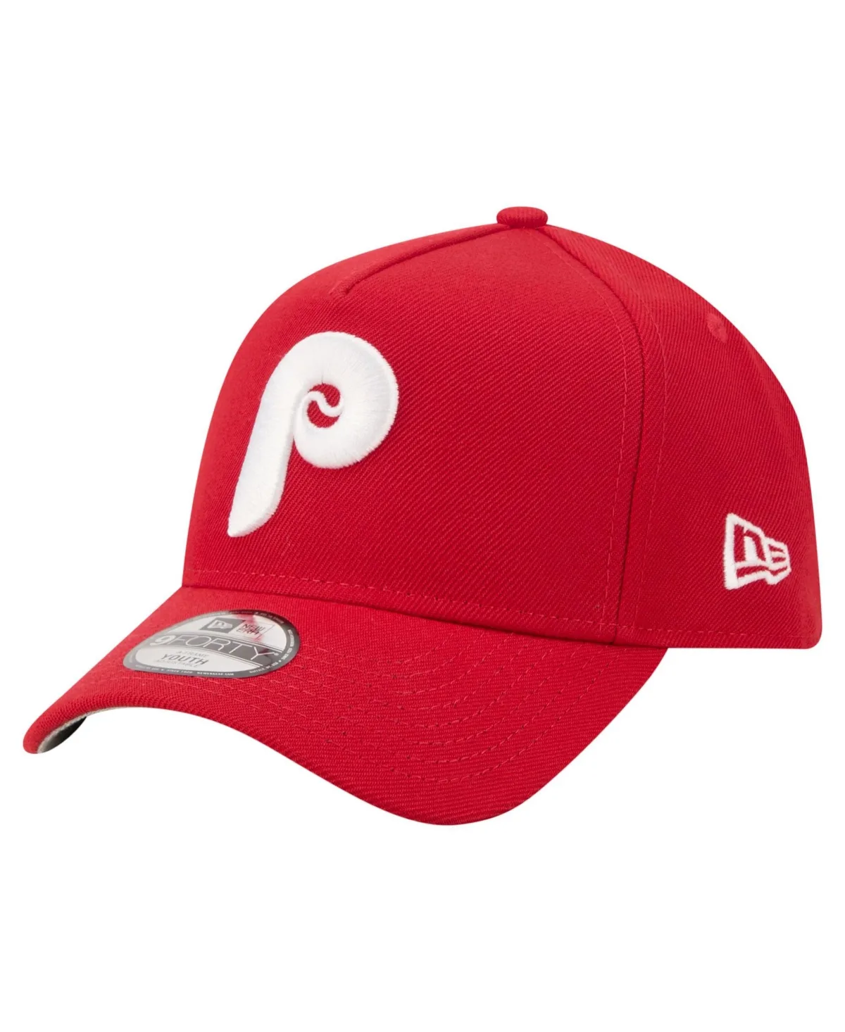 Philadelphia Phillies 9FORTY A-Frame Cooperstown Logo Adjustable Baseball Cap by New Era