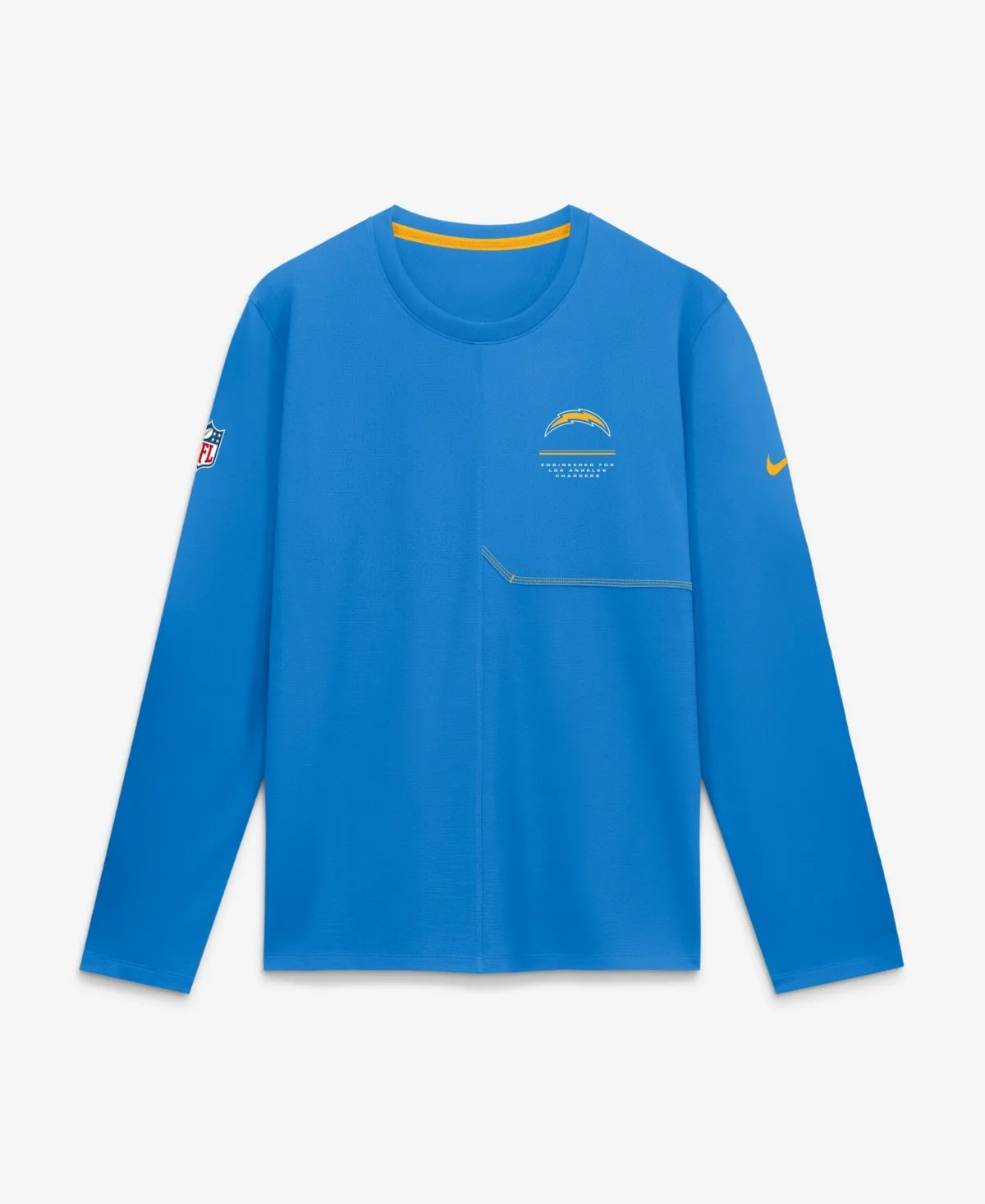Los Angeles Chargers Sideline Coaches Long Sleeve T-Shirt by Nike