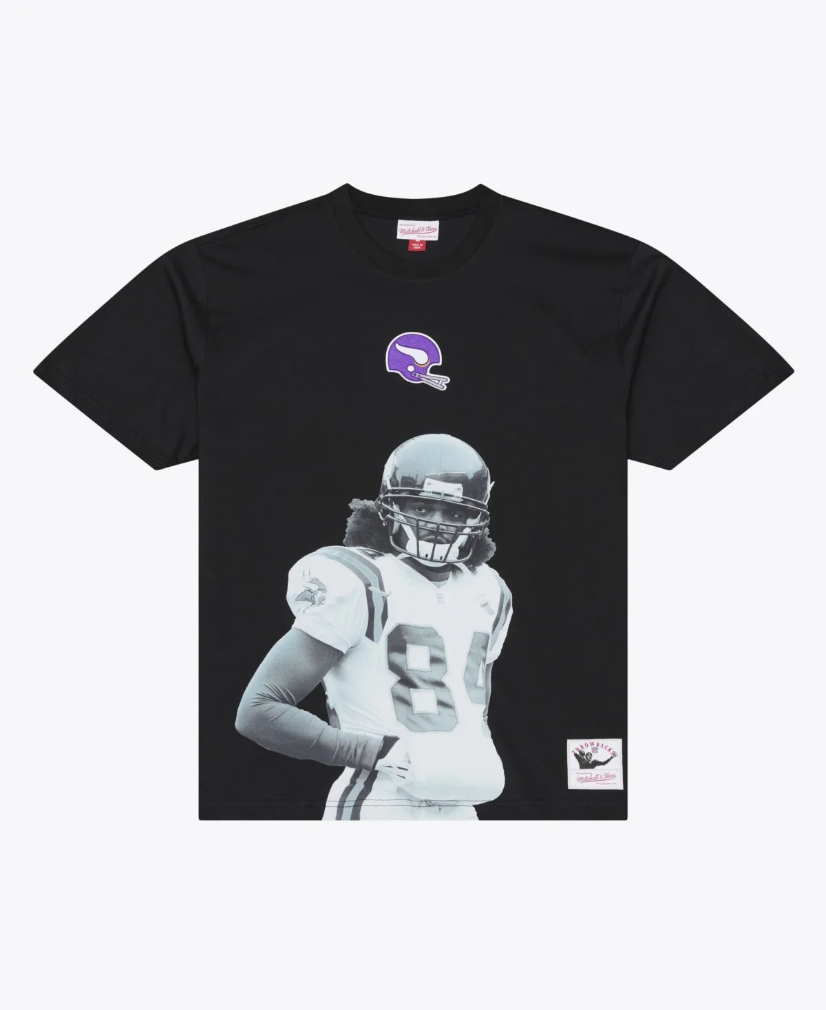 Randy Moss Minnesota Vikings Retired Solo Player T-Shirt by Mitchell & Ness