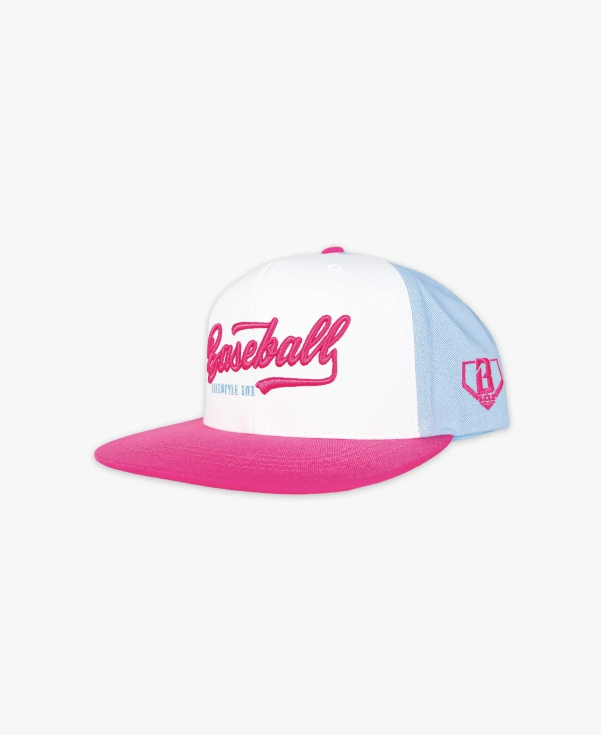 One Size Established Snapback Embroidered-Graphics Baseball Cap by Baseball Lifestyle 101