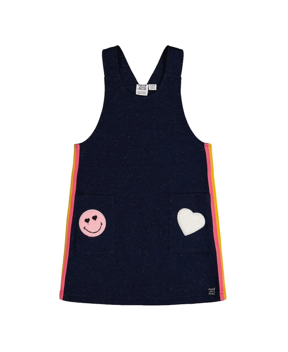 French Terry Dress by Deux Par Deux