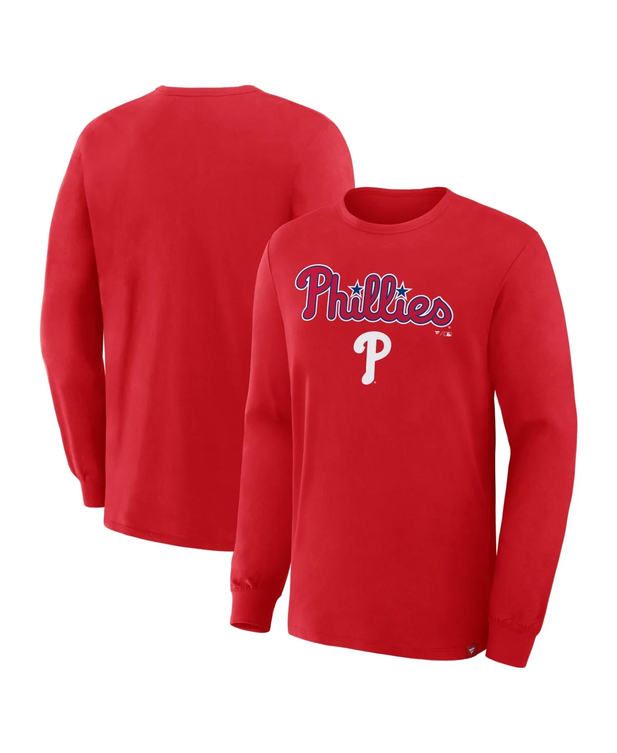 Lock-Up Legacy Philadelphia Phillies Long Sleeve Crewneck T-Shirt