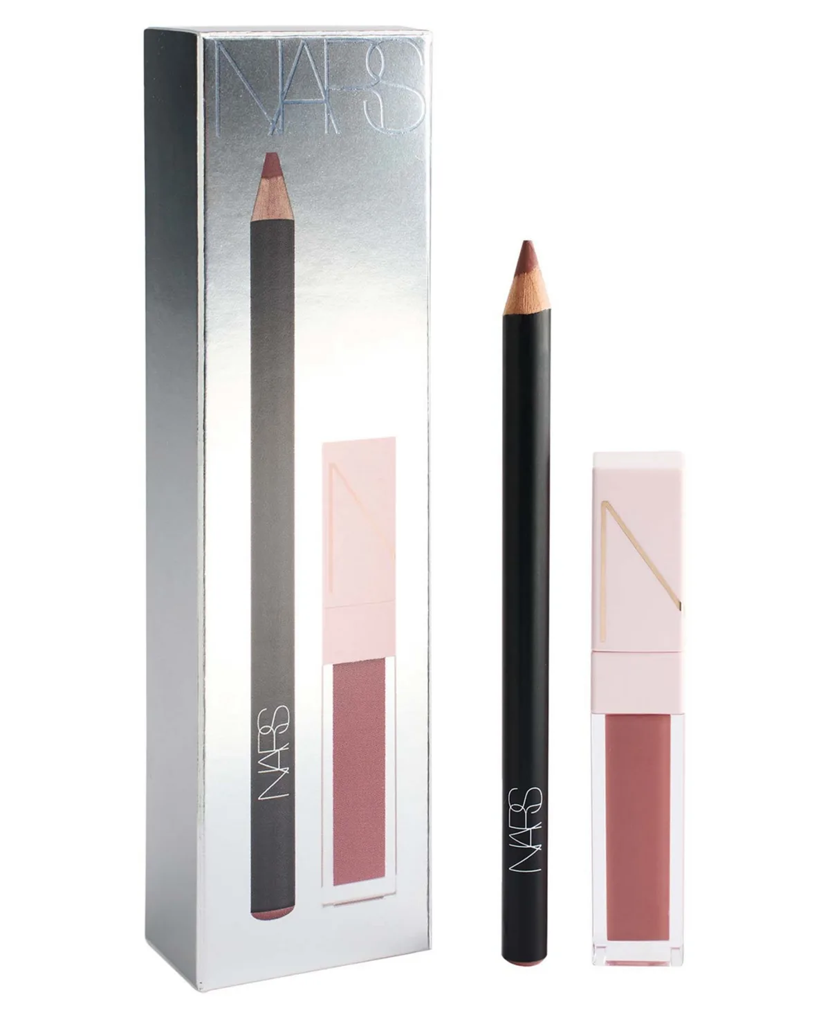 2-Piece Line & Shine Lip Duo Set - Ultimate Pleasure Devotion by NARS
