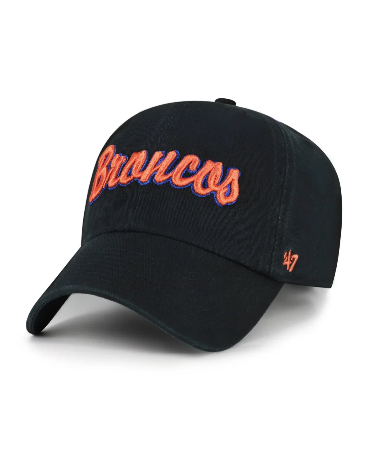 Boise State Broncos Vault Clean Up Adjustable Hat by 47 Brand