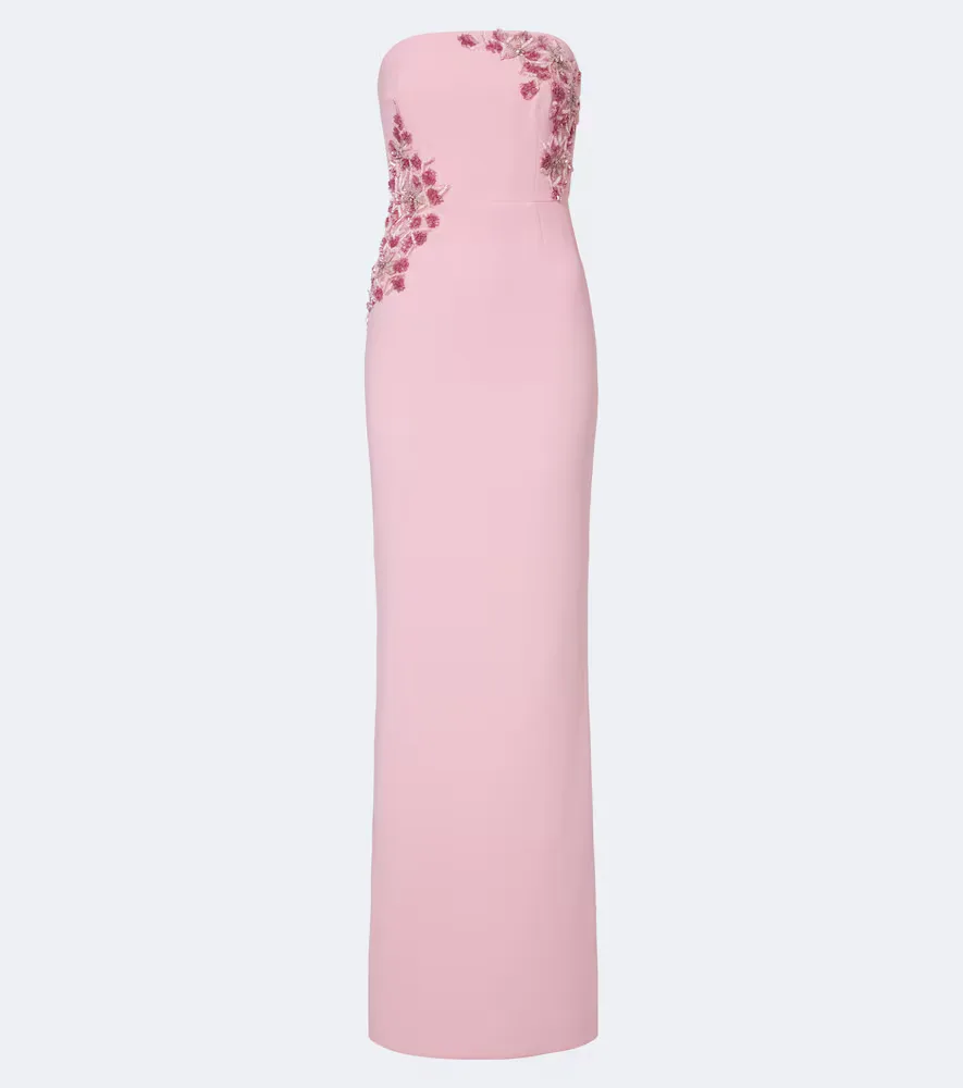 Robe Longue Bustier Fresa à Ornements by Rebecca Vallance