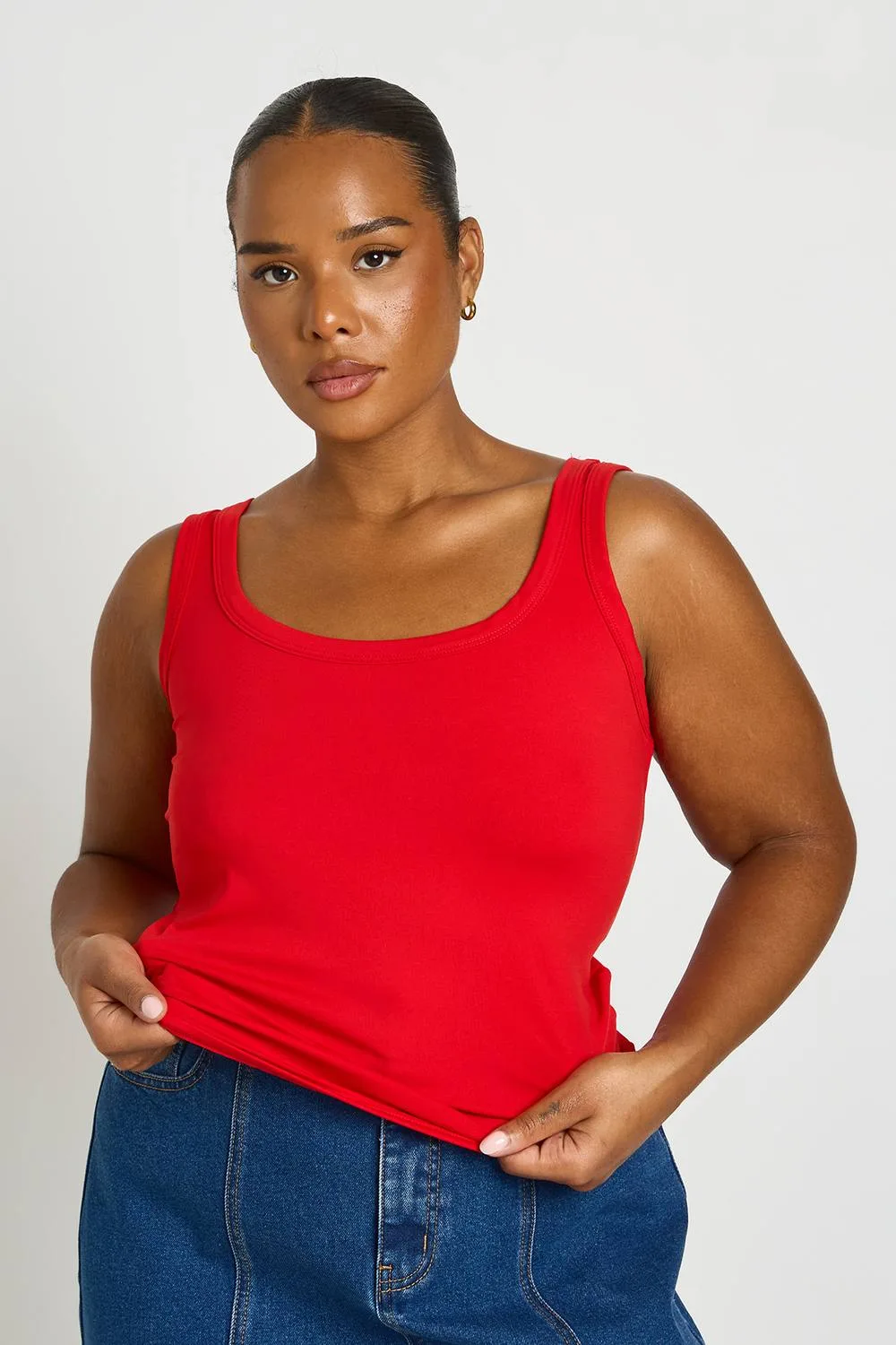 Super Soft Touch Vest by boohoo