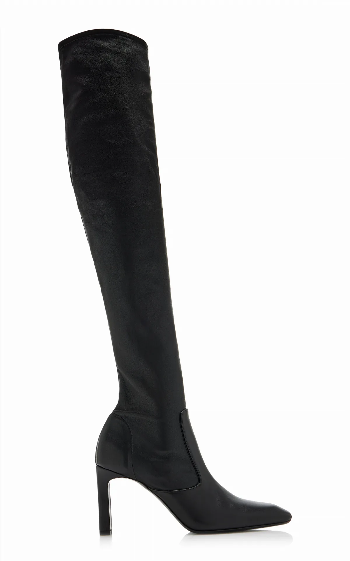 Over-The-Knee Leather Boots by Toteme