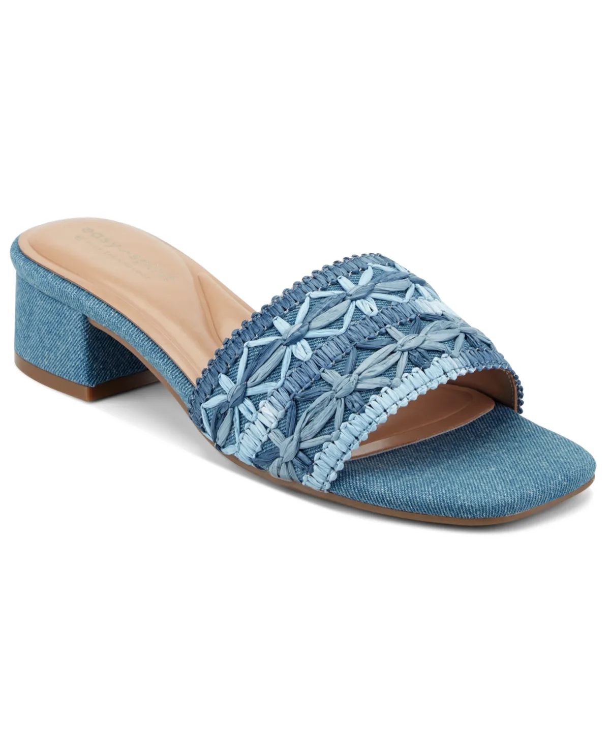 Rosario Eflex Square Toe Dress Sandals by Easy Spirit