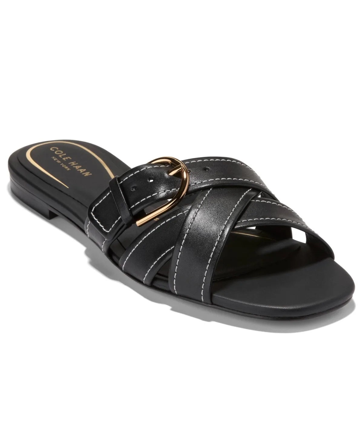 Velma Buckle Slide Sandals by Cole Haan