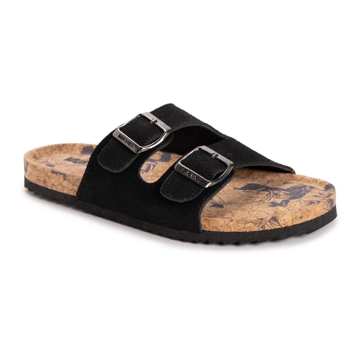 Tessa Tera Turf 2 Strap Slide Sandal by Muk Luks
