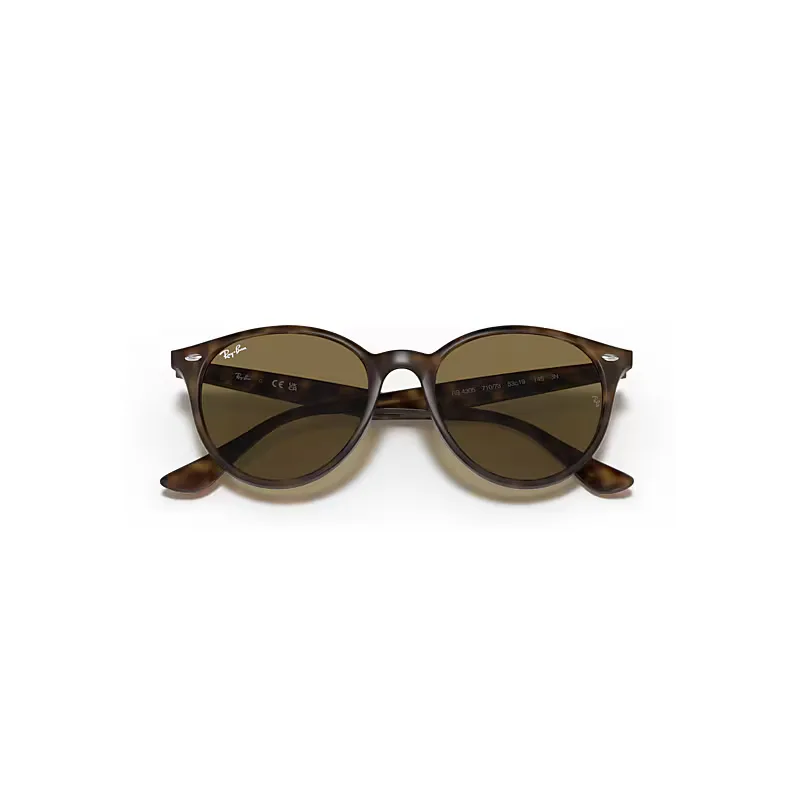 Rb4305 Sunglasses Tortoise Frame Brown Lenses by Ray-Ban