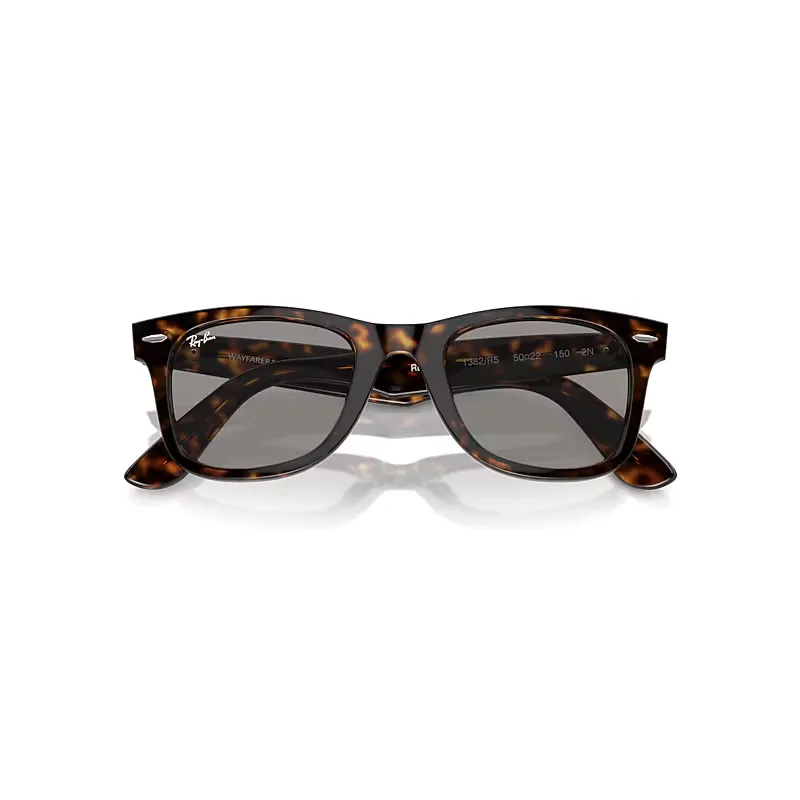 Original Wayfarer Classic Sunglasses Havana Frame Grey Lenses by Ray-Ban