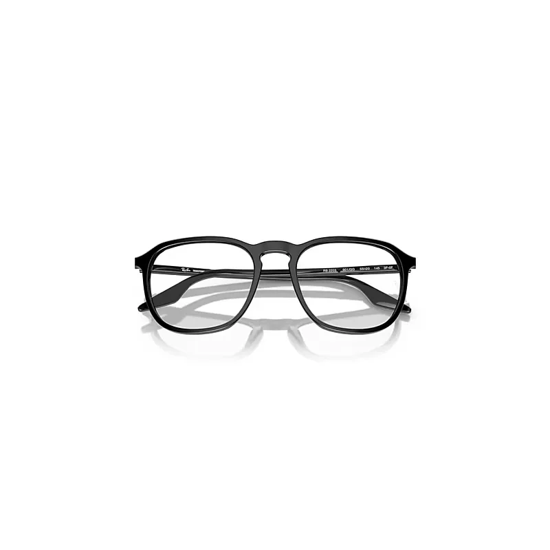 Rb2203 Transitions® Sunglasses Black Frame Clear Lenses by Ray-Ban