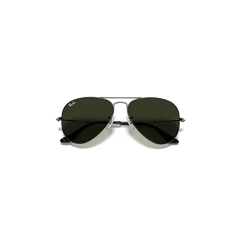 Aviator Classic Sunglasses Green Lenses