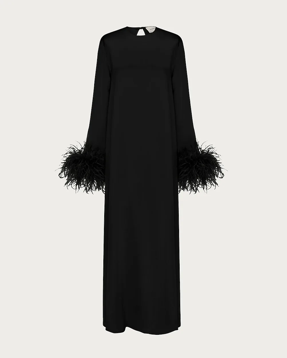 Sleeper Suzi Maxi Dress with Detachable Feather Boa by J.Crew