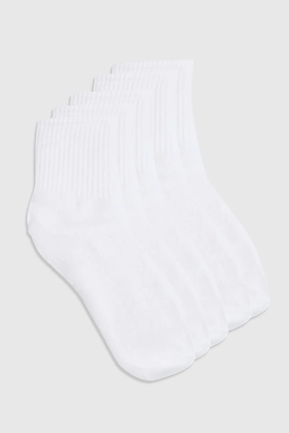 Crew Sports Socks 5 Pack by boohoo