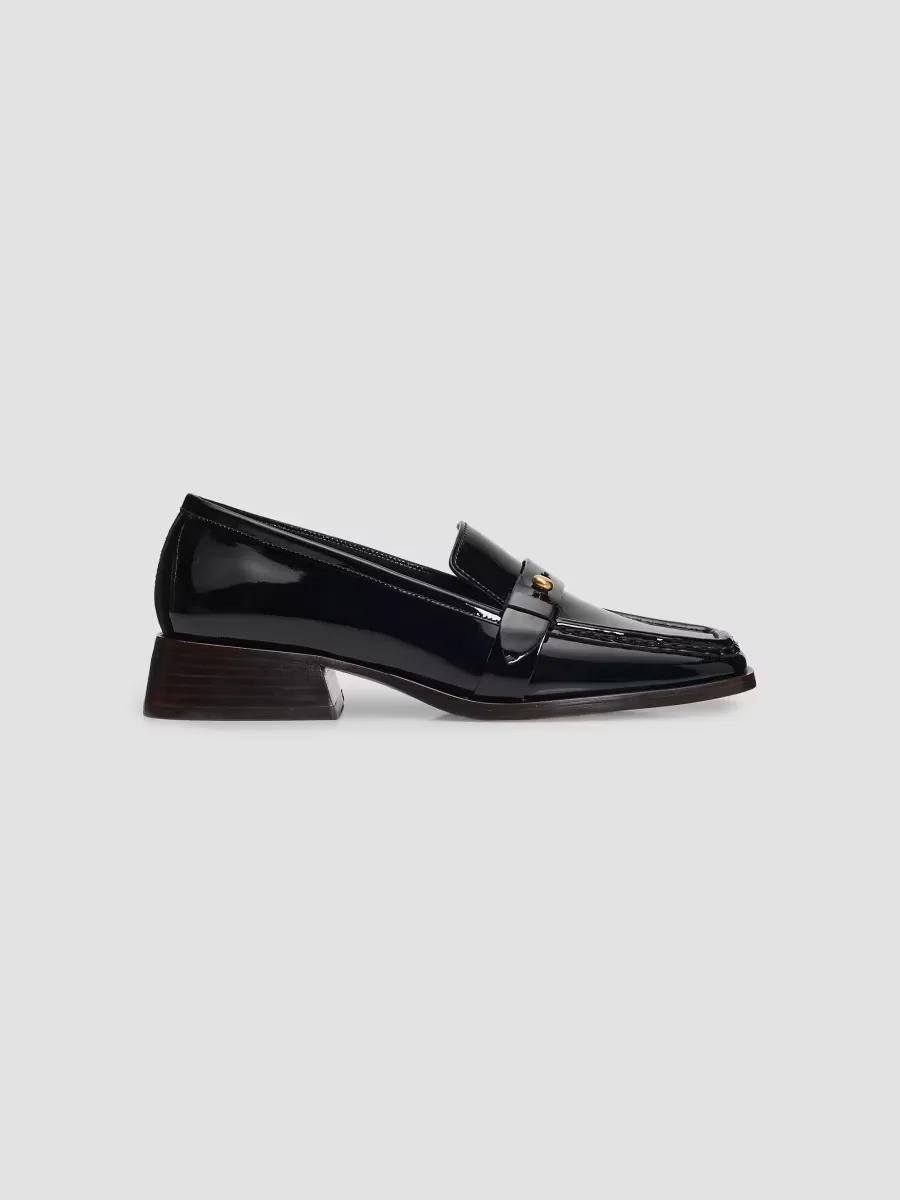 Astor 30MM Patent Leather Loafers by Zimmermann