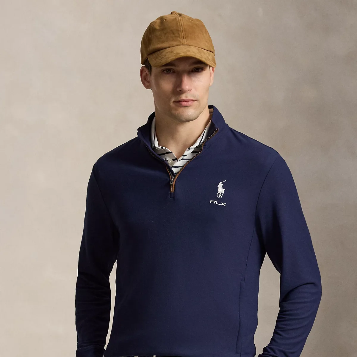Mesh Quarter-Zip Pullover by Ralph Lauren RLX