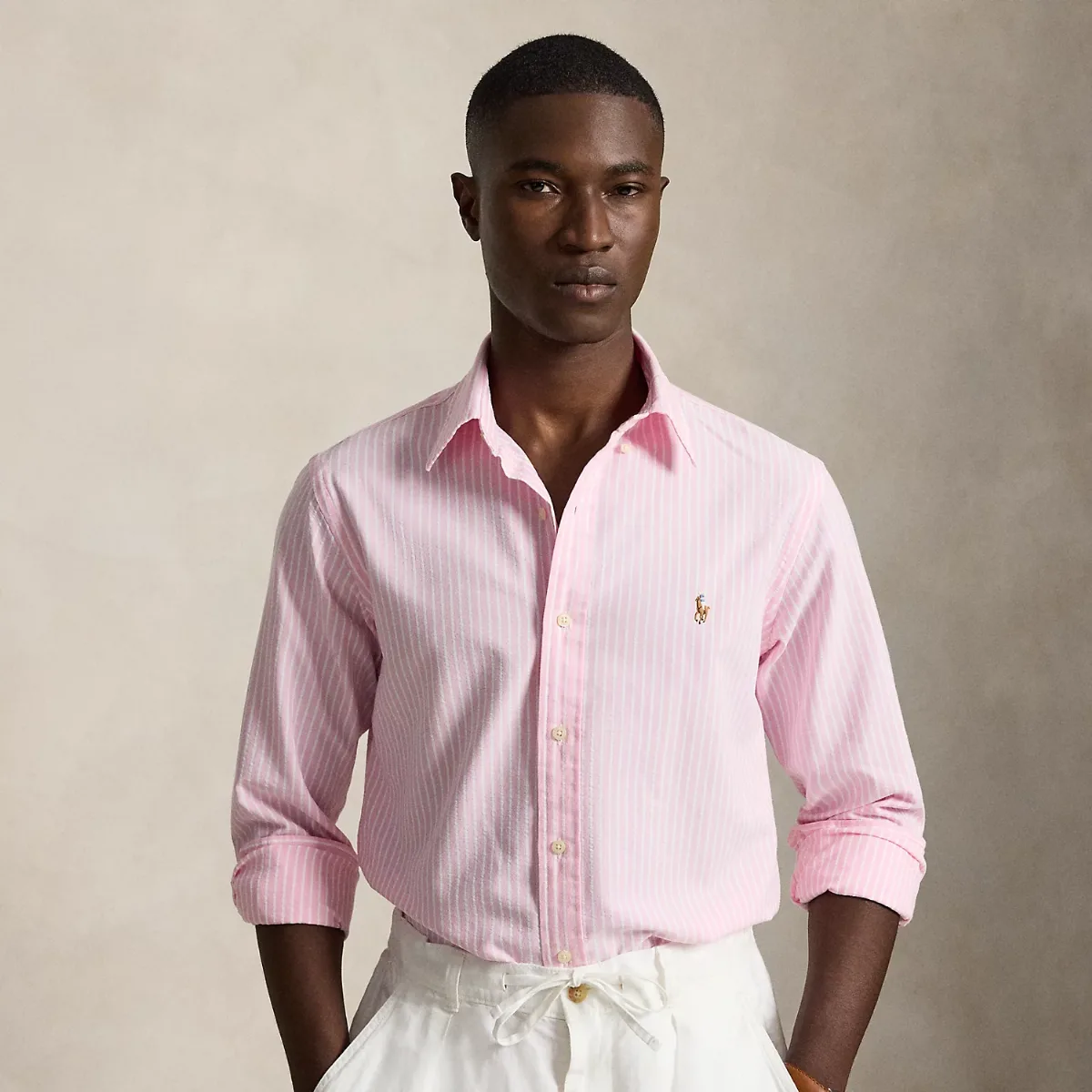 Custom Fit Seersucker Oxford Shirt