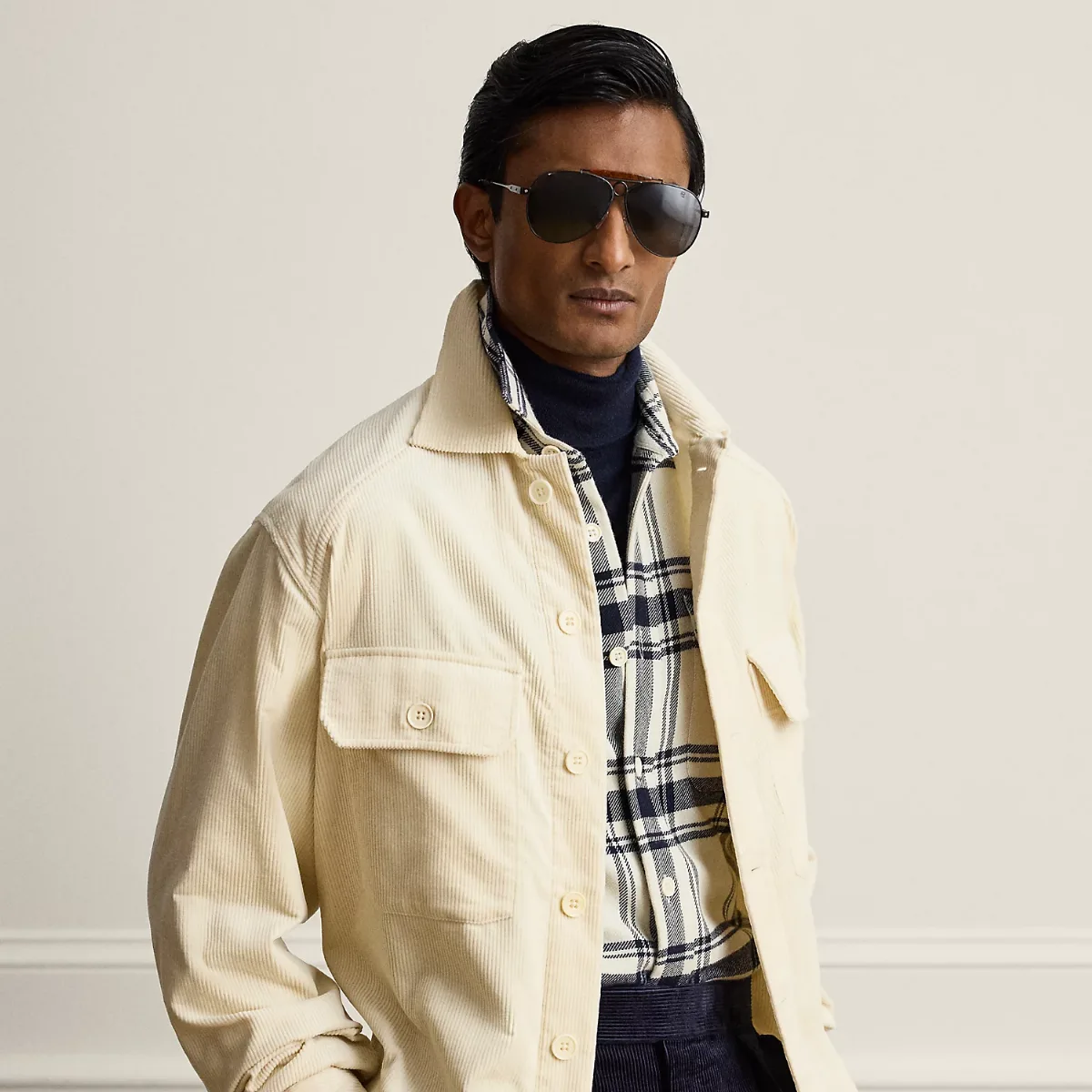 Corduroy Shirt by Ralph Lauren Purple Label