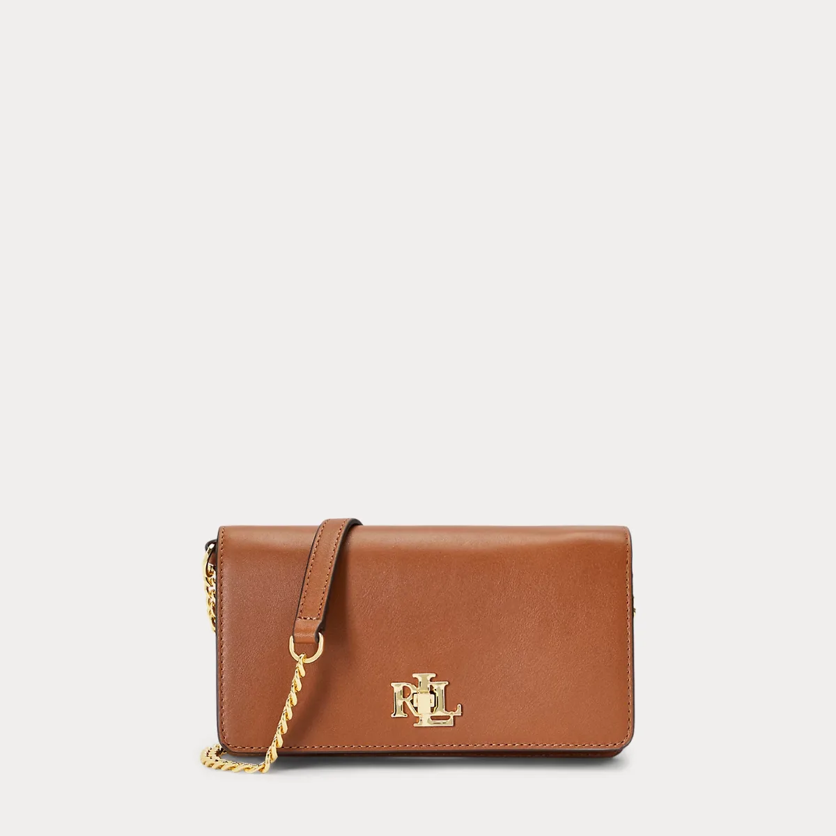 Leather Crossbody Turn-Lock Tech Case by Lauren Ralph Lauren