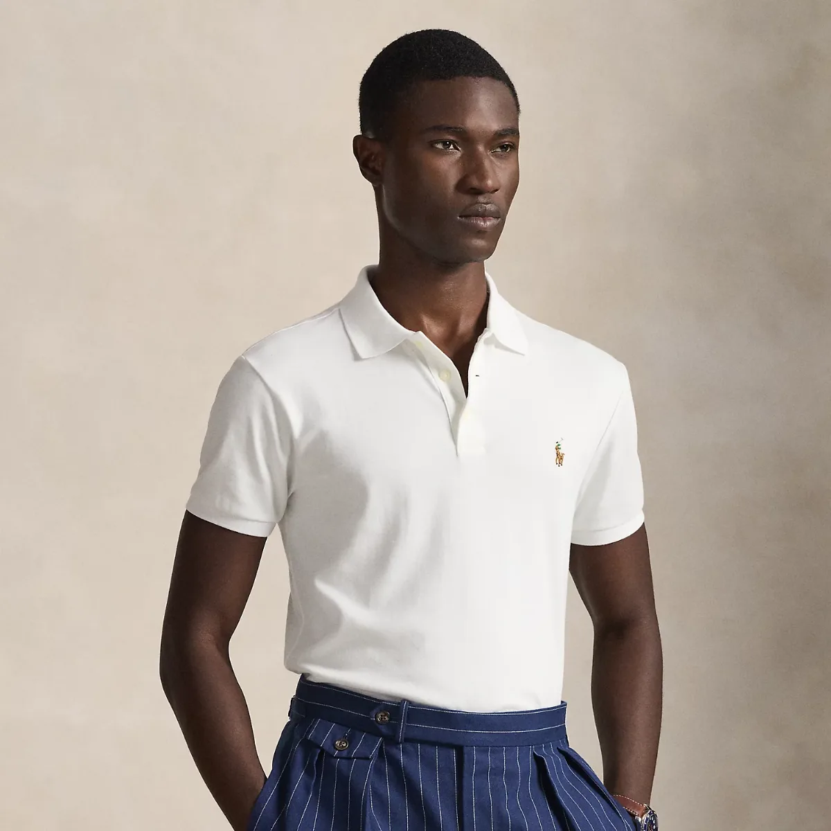 Slim Fit Soft-Touch Polo Shirt