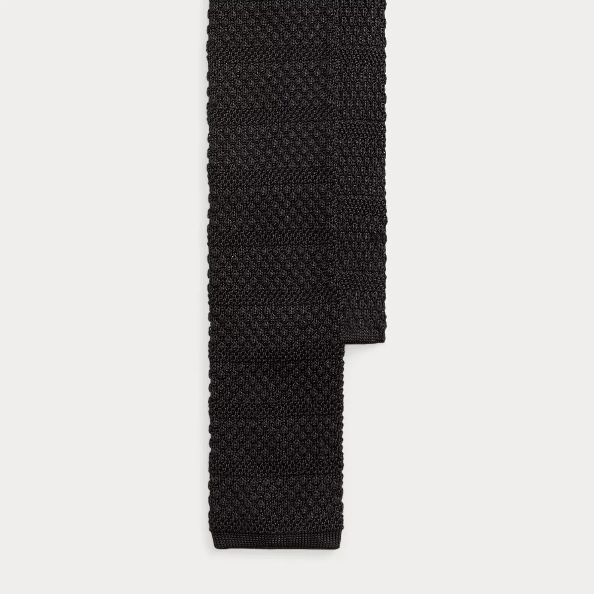 Knitted Silk Tie by Ralph Lauren Purple Label