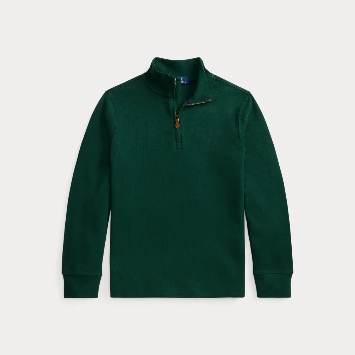 Estate-Rib Quarter-Zip Pullover by Ralph Lauren
