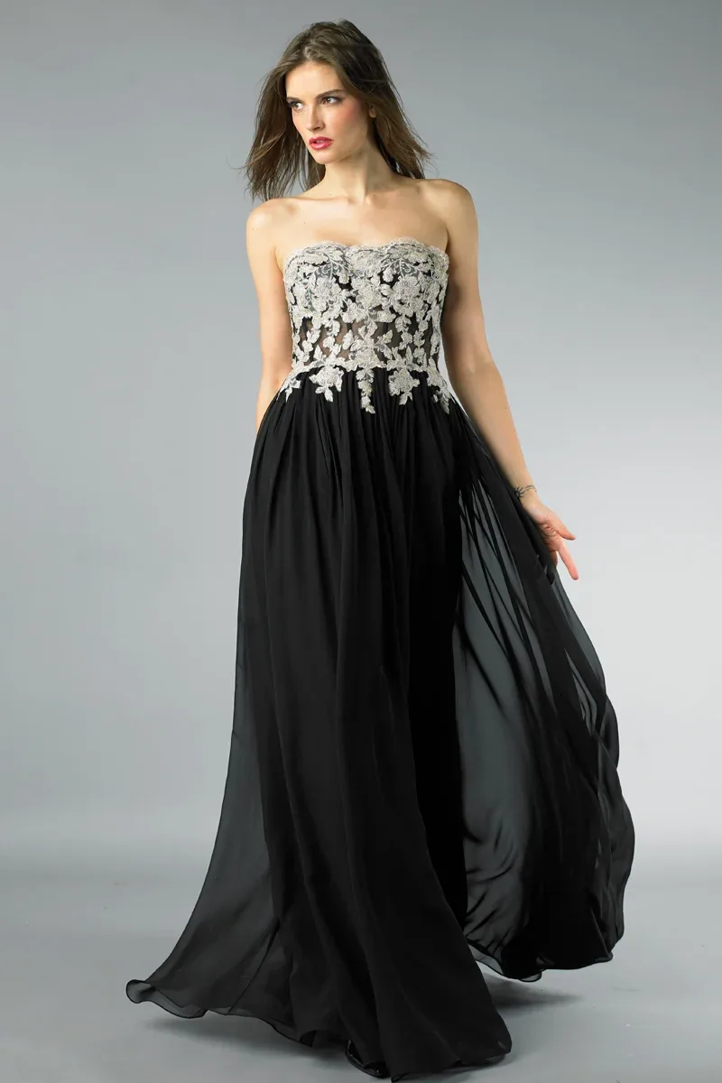 Sleeveless Evening Dress by BASIX BLACK LABEL
