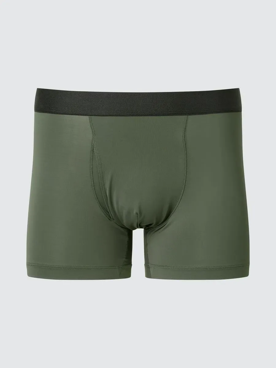 AIRism Boxer Briefs Bicolor with Odor Control by UNIQLO