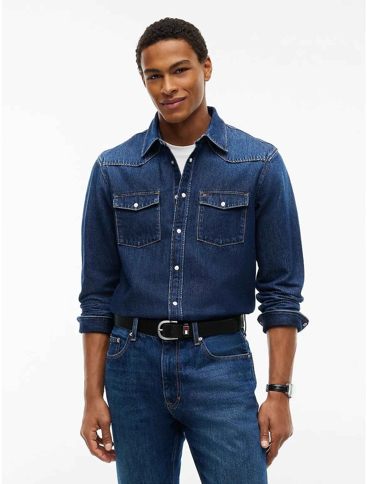 Tommy Jeans Denim Western Shirt