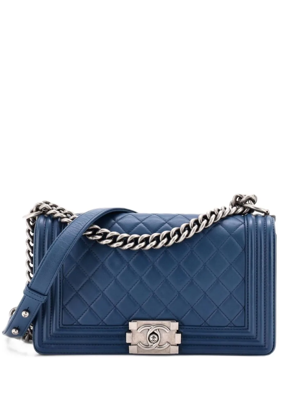 Boy Flap Bag Quilted Lambskin Old Medium Shoulder Bag