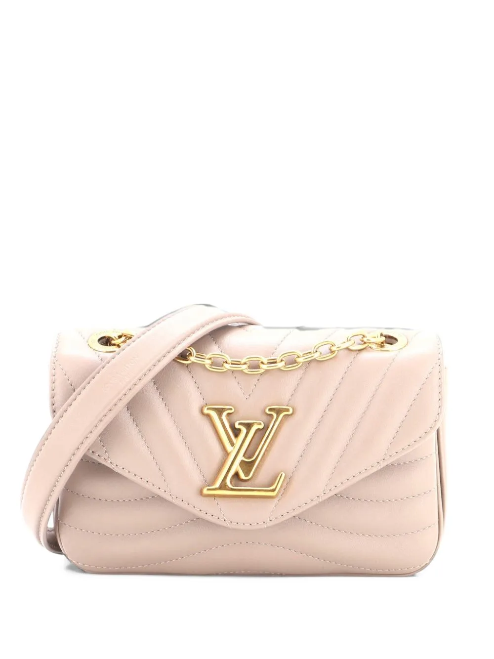 New Wave Chain Bag NM Quilted Leather PM Crossbody Bag by Louis Vuitton Pre-Owned
