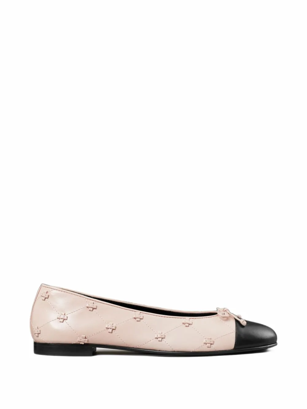 Bunny Knot Cap-Toe Ballet Flat by Tory Burch