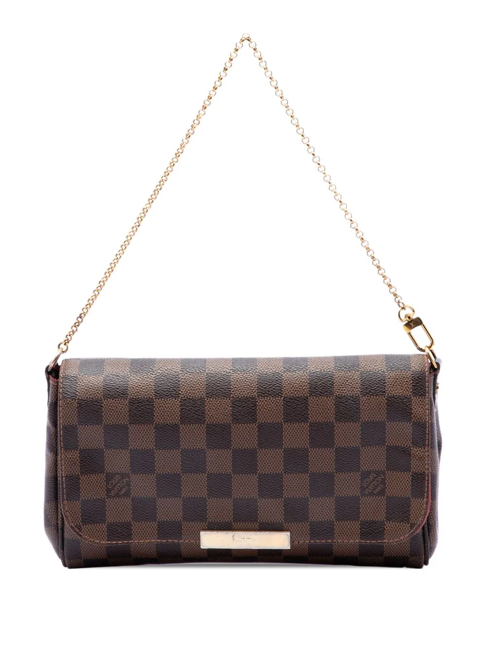 2015 Damier Ebene Favorite mm Satchel by Louis Vuitton Pre-Owned