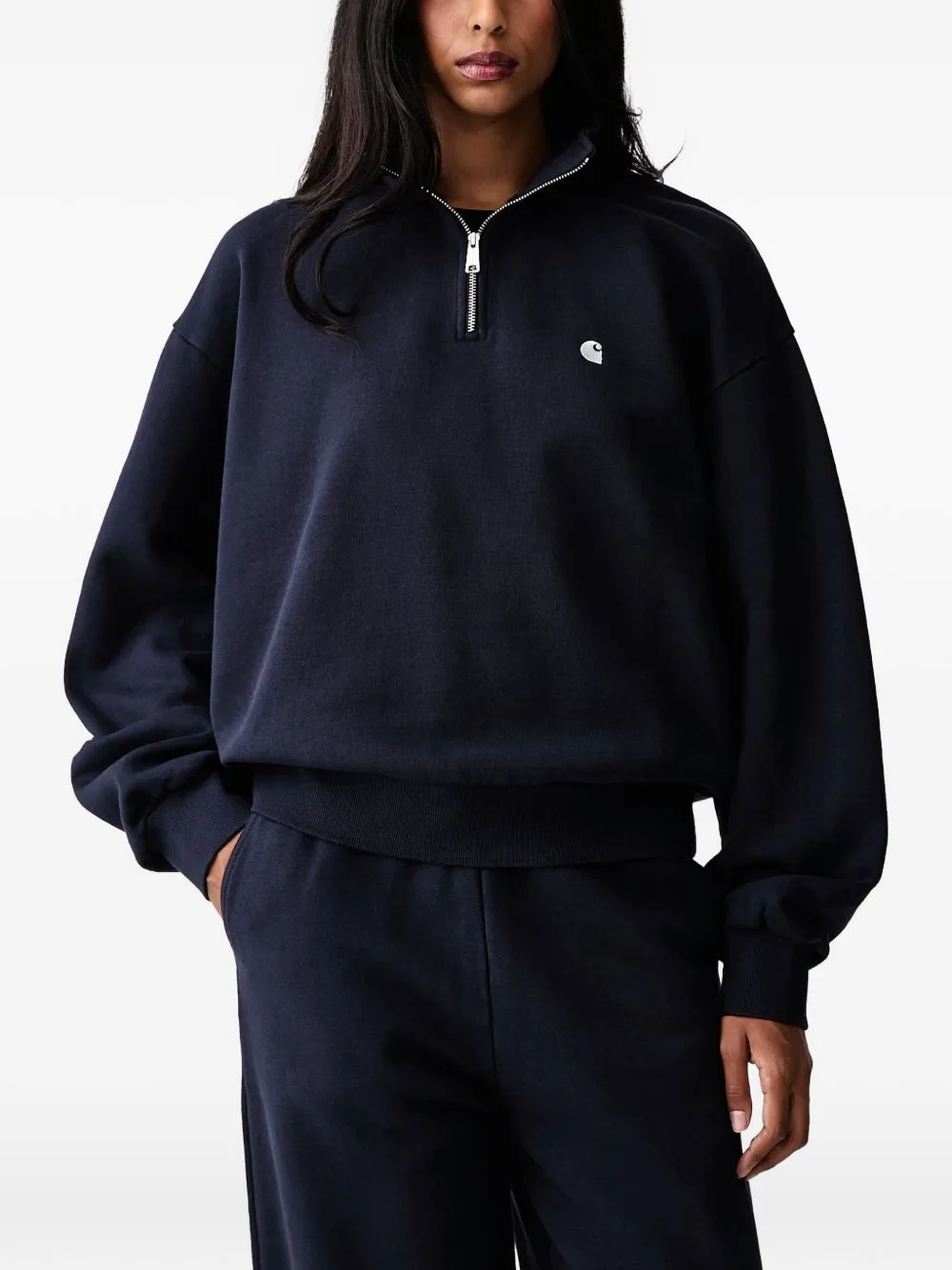 Casey Quarter-Zip Logo-Embroidered Sweatshirt by Carhartt WIP